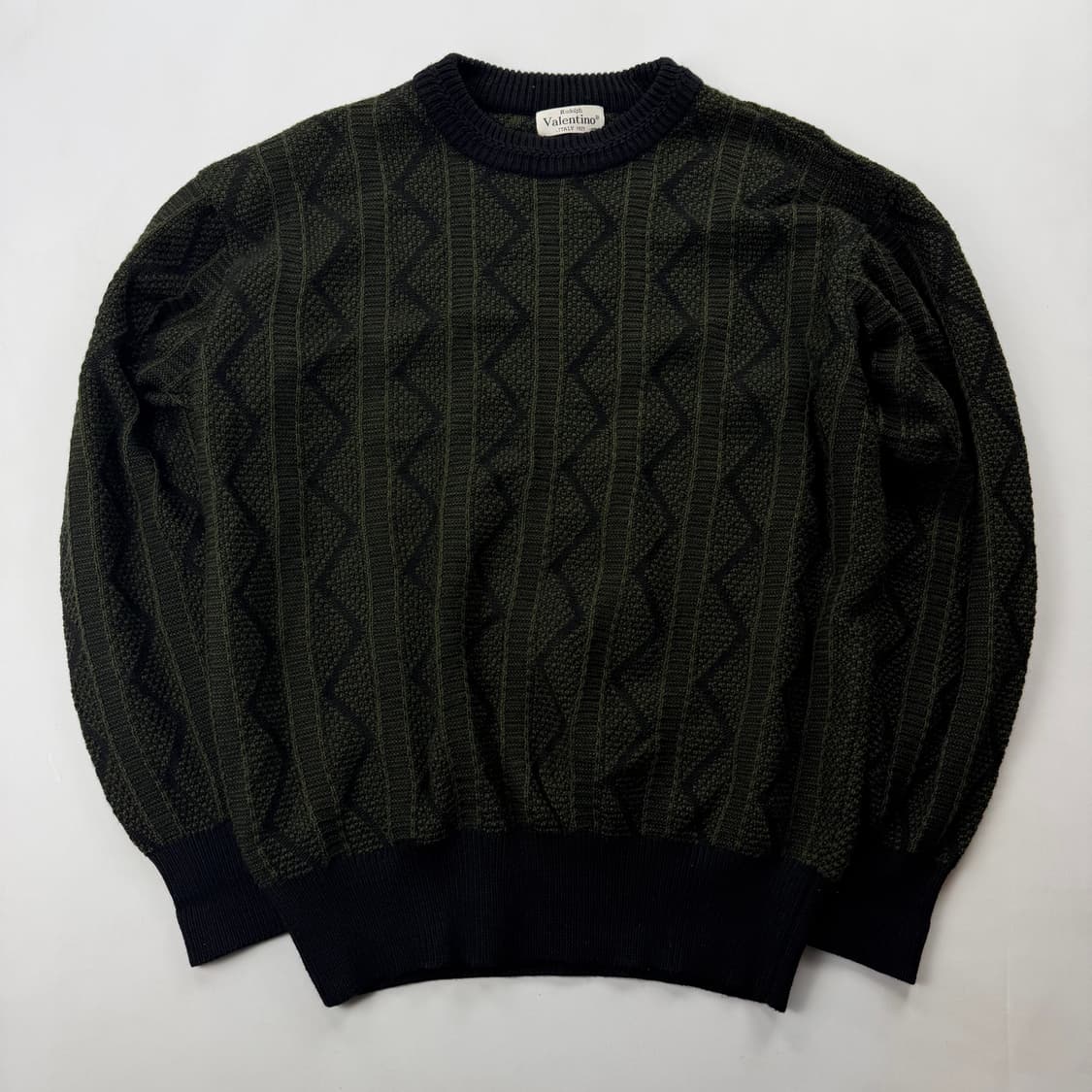 루돌프발렌티노 울 아크릴 니트 상품이미지1