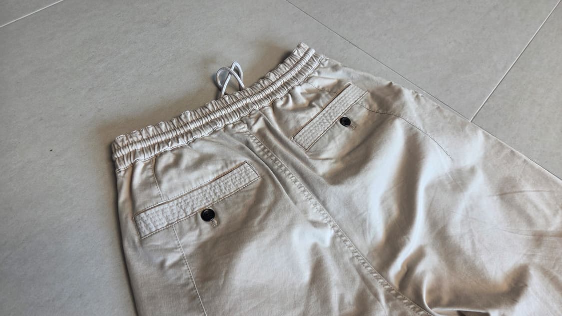 송지오 옴므 스트링 벌룬 배기핏 팬츠  상품이미지4