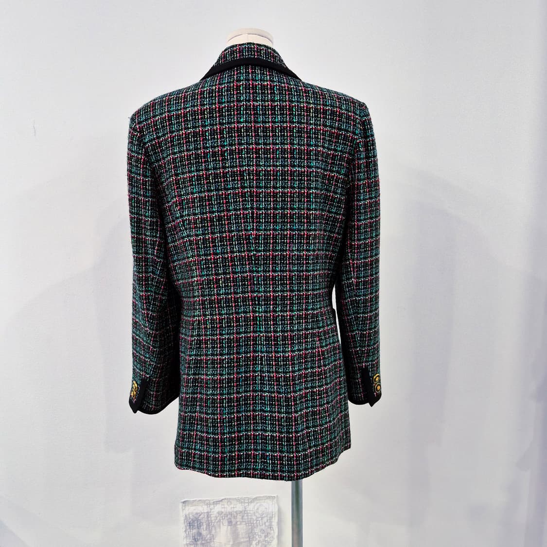 dordagne 멀티컬러 트위드 롱자켓 상품이미지2