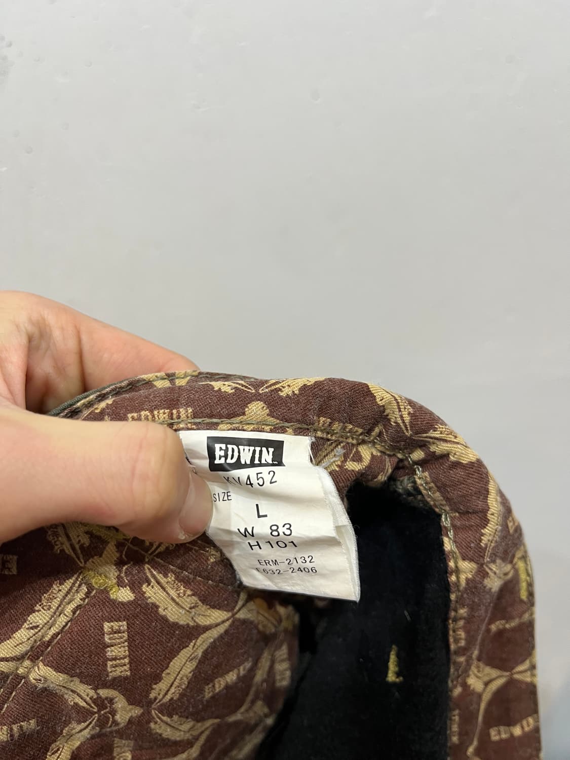 에드윈 재팬 빈티지 익스클루시브 팬츠 카키 상품이미지6