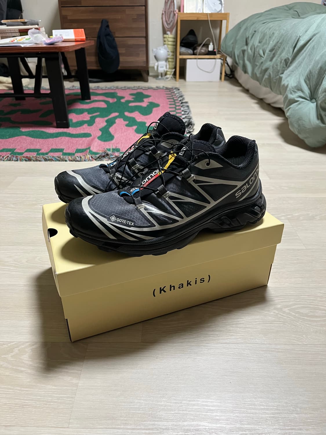 살로몬 xt-6 고어텍스 블랙 에보니 상품이미지1