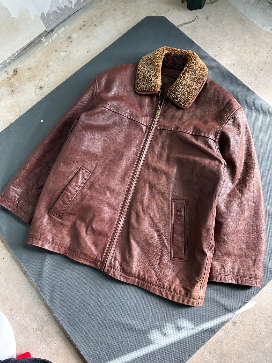 입생로랭 양가죽 자켓 100 상품이미지2