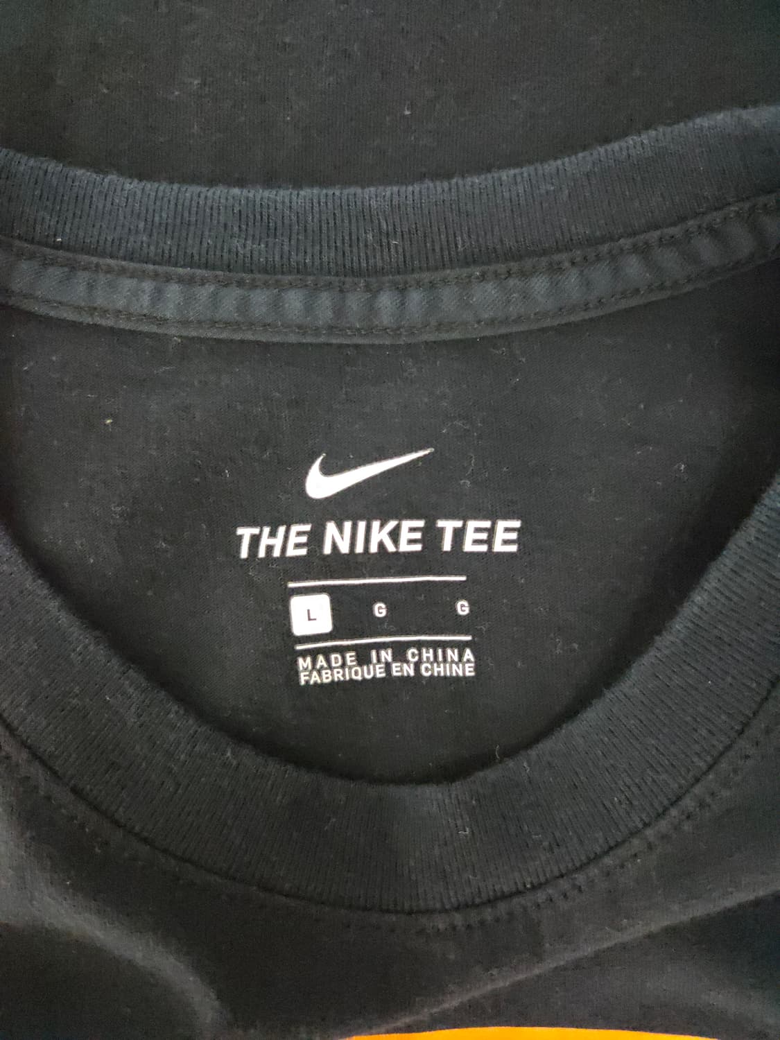 나이키 시바견 그래픽 반팔 티셔츠 블랙 상품이미지7