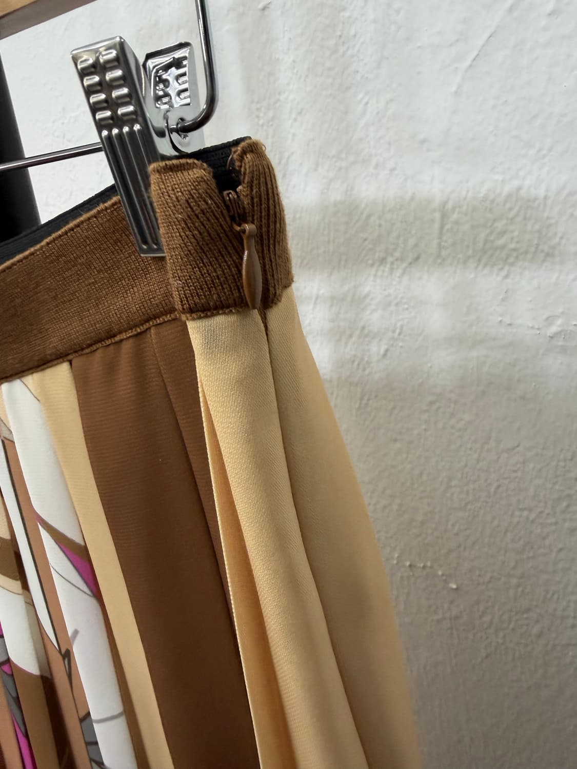 정품) 래트바이티 한섬 패턴 주름 밴딩 스커트 치마 67 상품이미지4