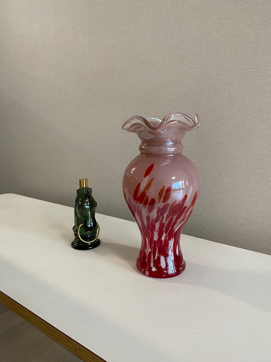 일본 수공예 유리화병 상품이미지3