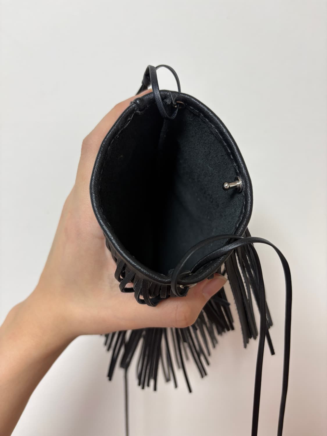 레더프린지 크로스백 상품이미지3