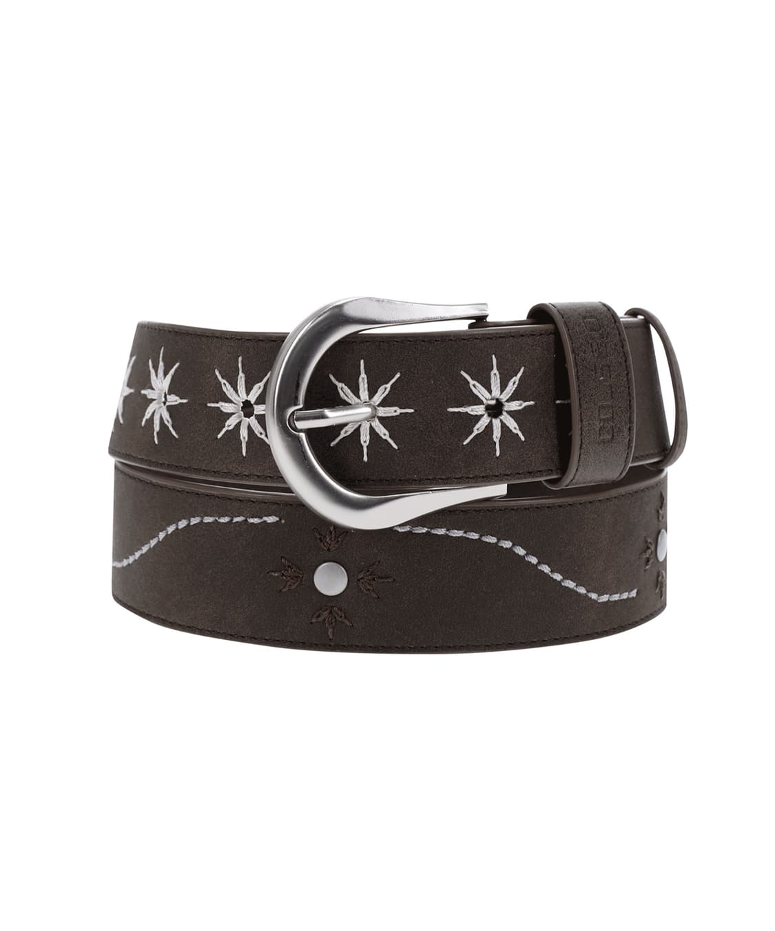 구해요) 코이세이오 FLAME STUD BELT BROWN  상품이미지1