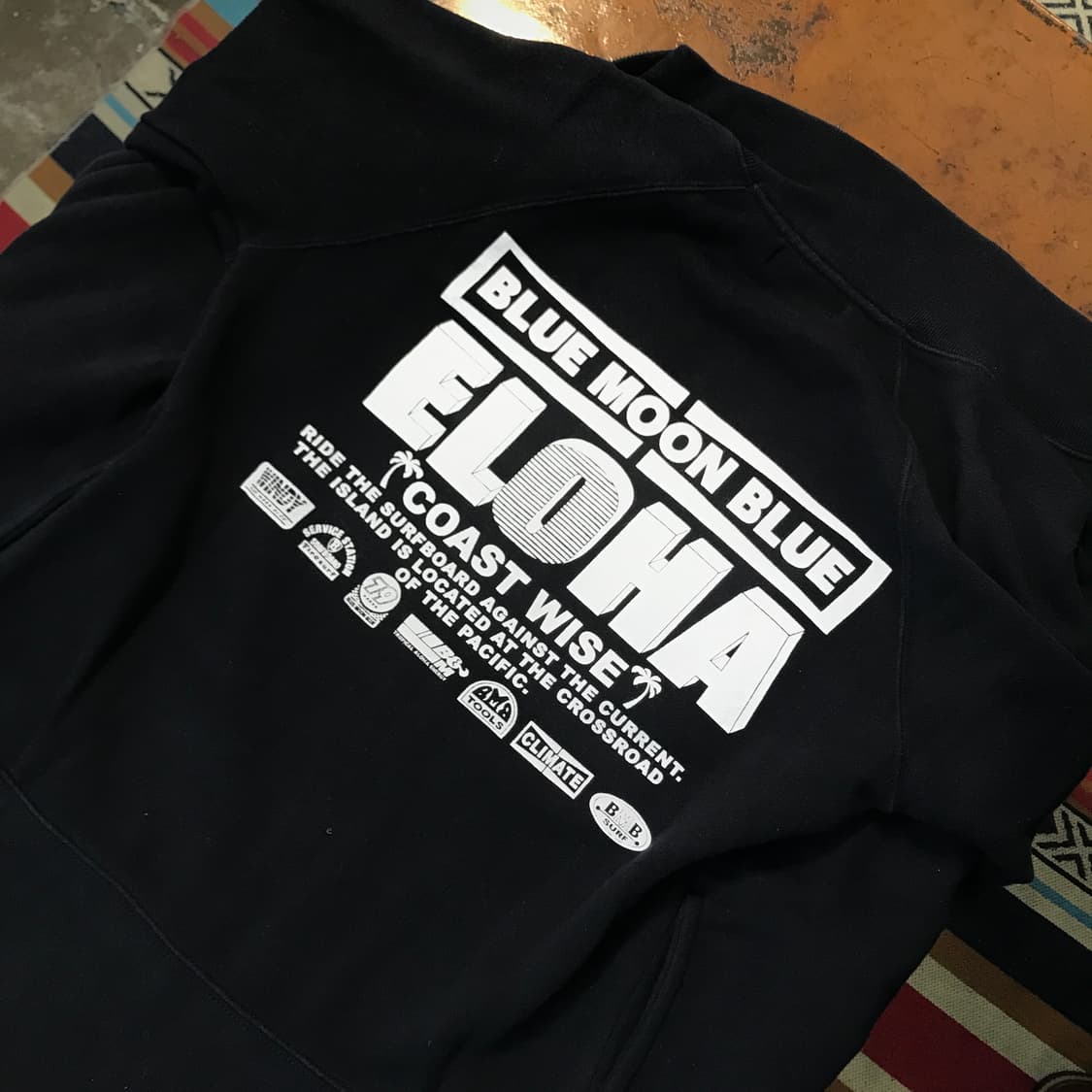 블루문블루 블랙 쭈리 집업 져지 여성 55 66 남성 97 사이즈 상품이미지7