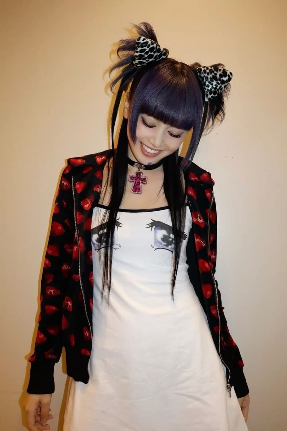[Hysteric glamour] 스컬베리 후드집업 상품이미지2