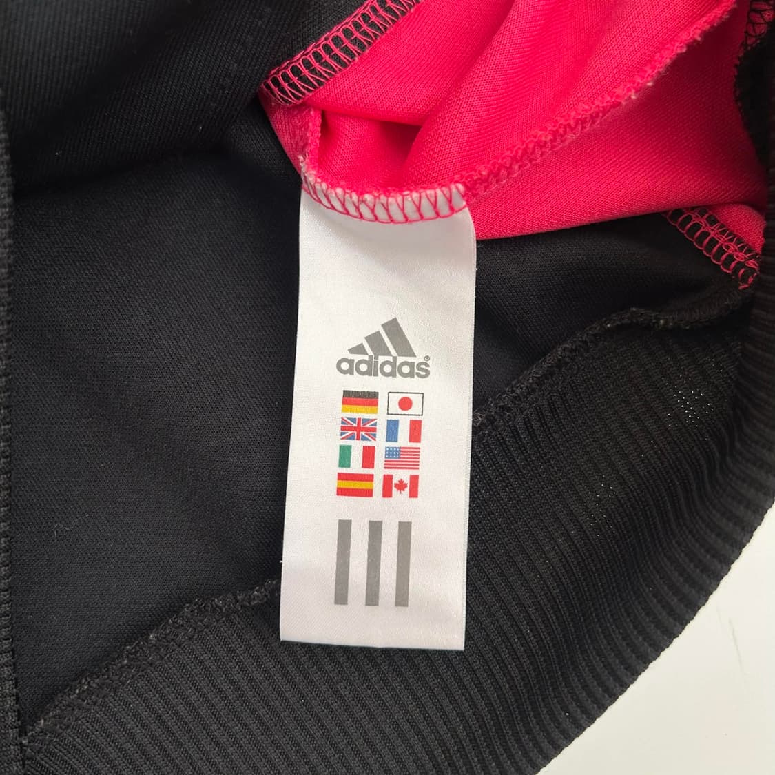 아디다스 y2k 블랙&핑크 걸즈 트랙탑 희귀져지(85) 상품이미지6