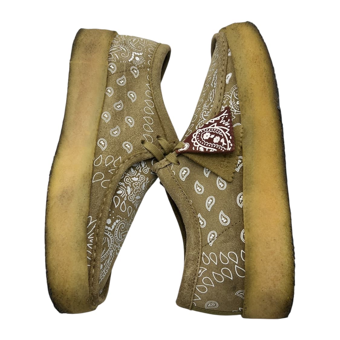 280 클락스 왈라비 컵 다크 올리브 프린트 (UK10G) 상품이미지3