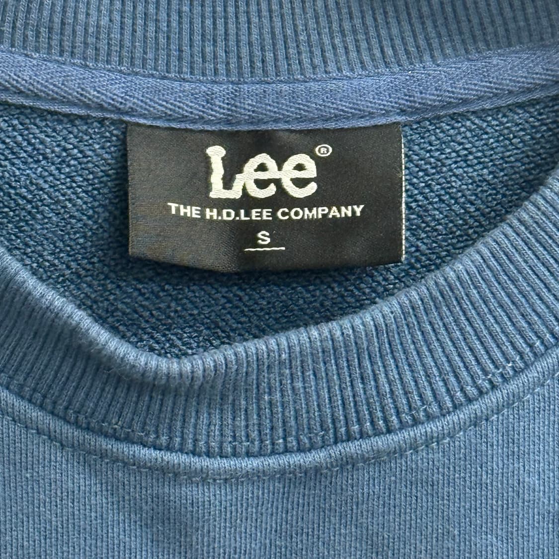 Lee 로고 크롭 맨투맨 (S) 상품이미지2