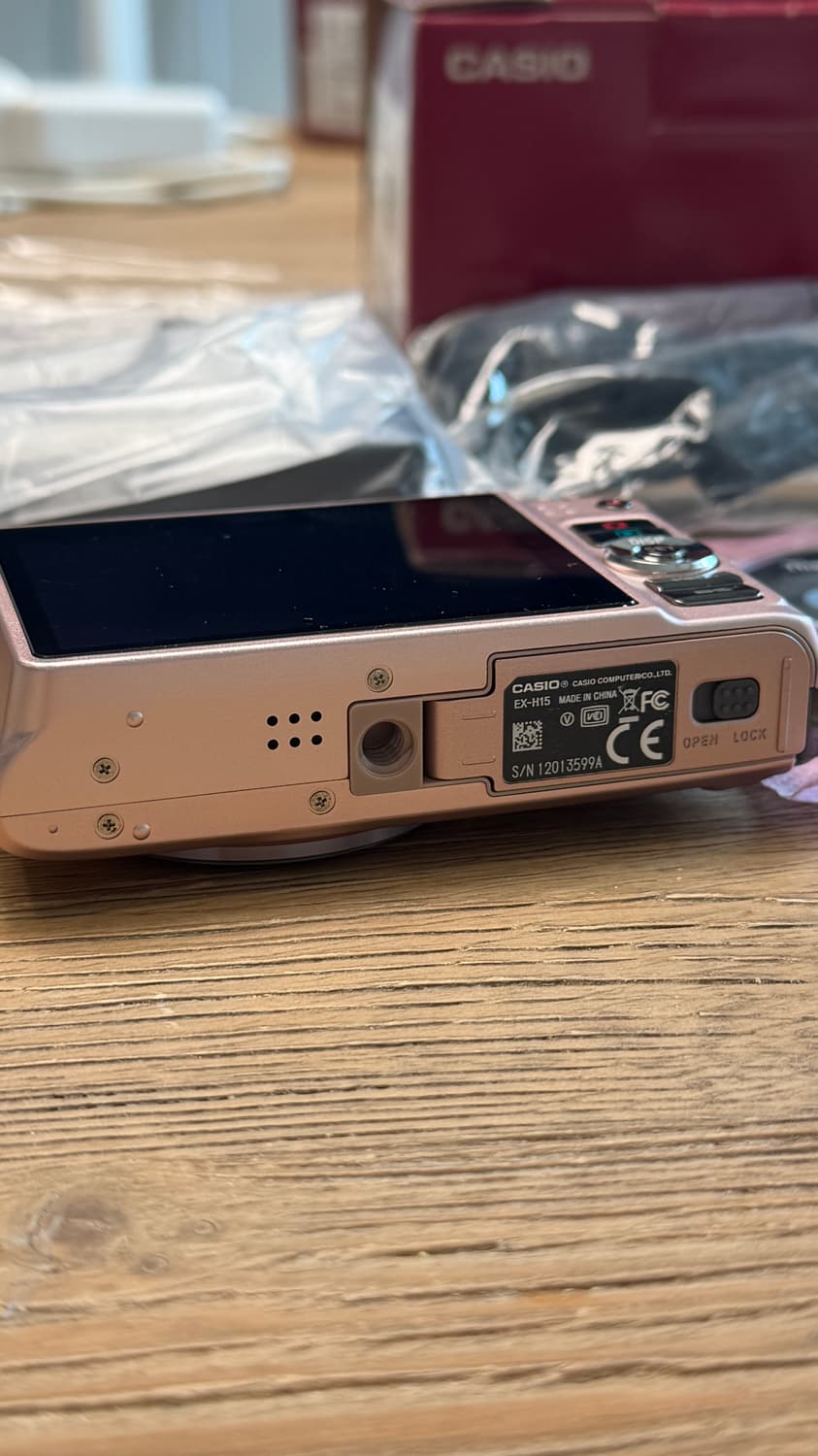 (민트급) 카시오 엑슬림 h15 풀박스 (핑크) 상품이미지3