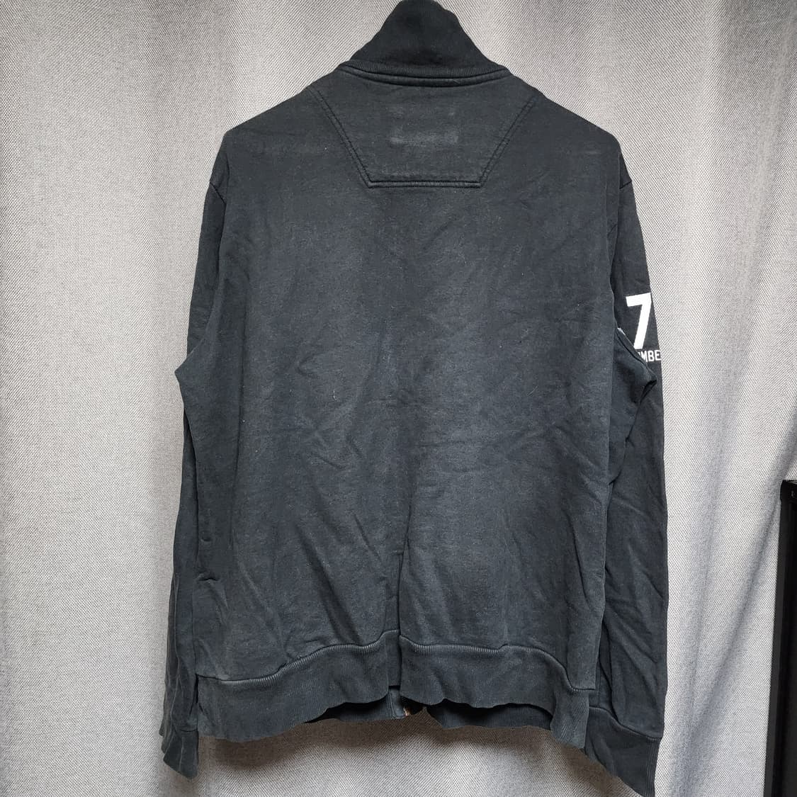 팀버랜드 빈티지 코튼 하이넥 져지 집업 상품이미지2