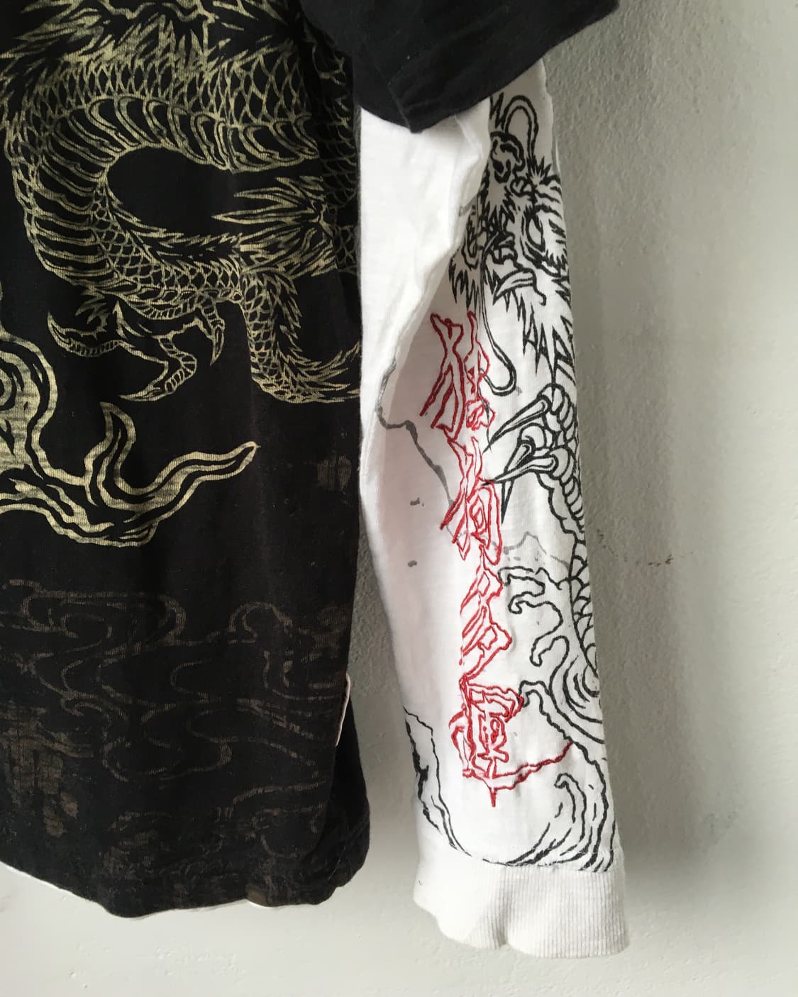 Oriental printing layered sleeve 상품이미지4