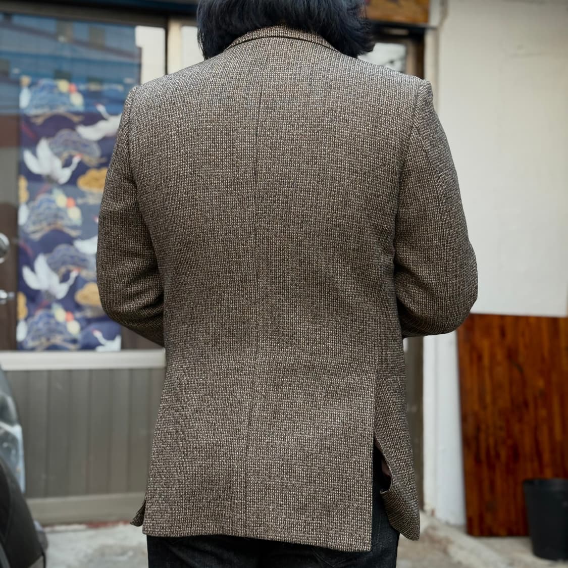 90‘s Facis 트위드 울 자켓 100 상품이미지9