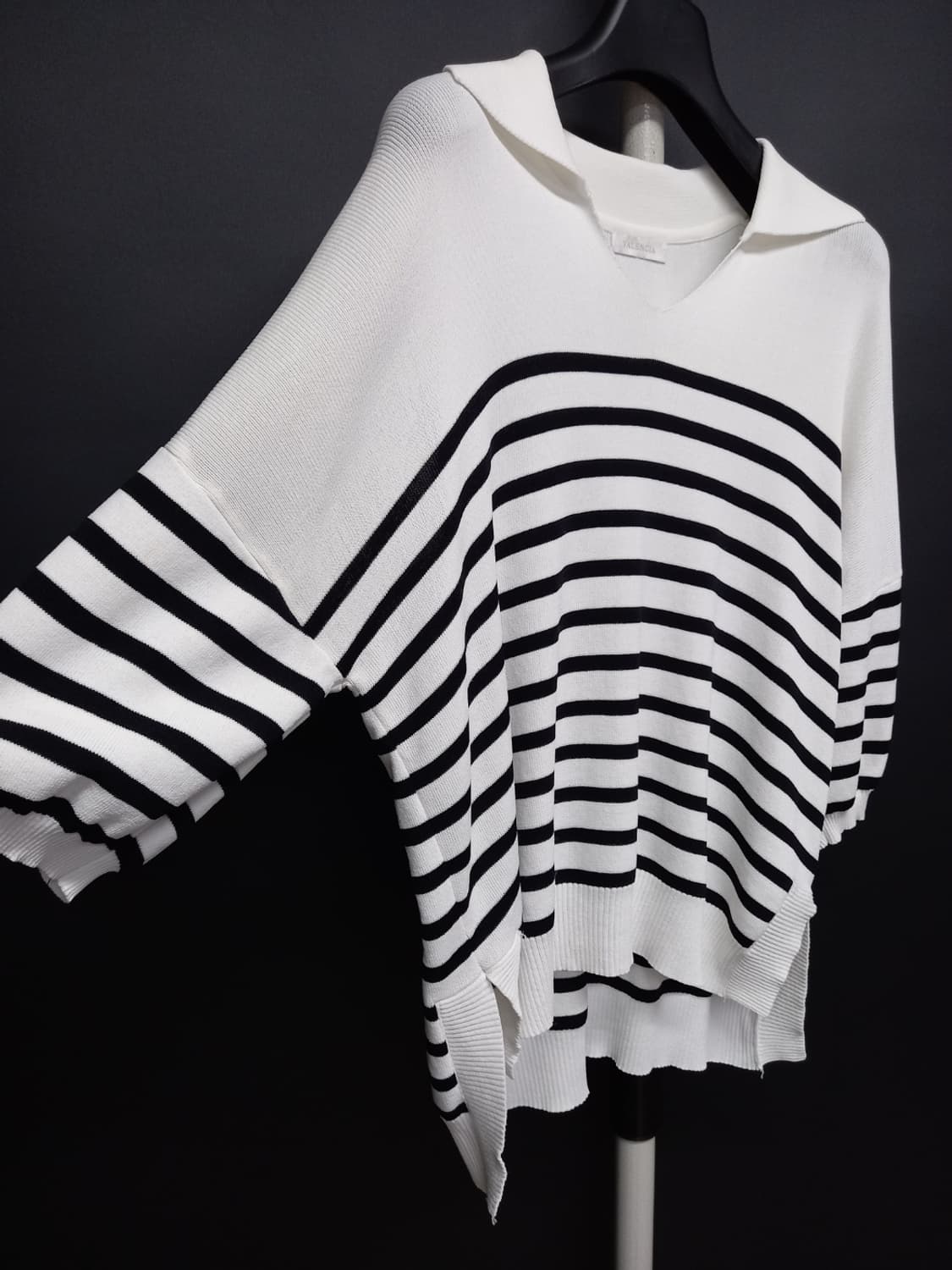 발렌시아 춘하추 레이온 7부 니트블라우스 F 44-77 상품이미지3