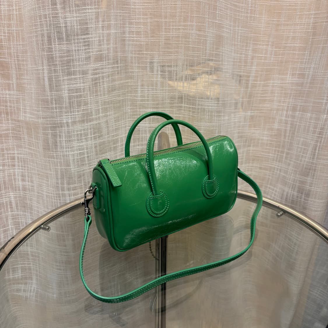 정품 마지셔우드 크링클백 그린     상품이미지3