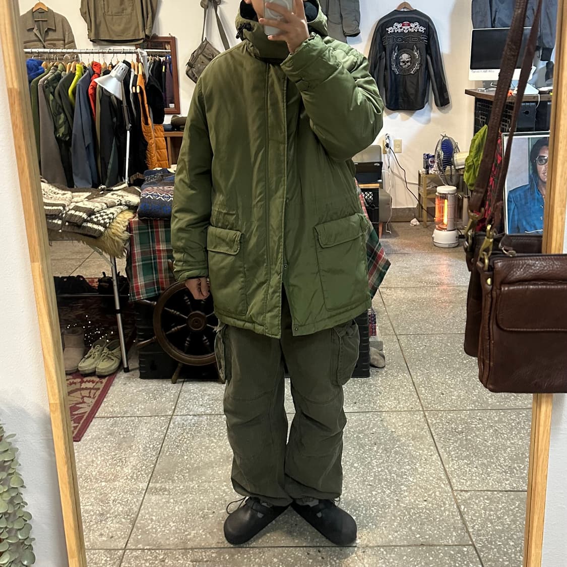 폴로 후드 다운 파카 상품이미지2