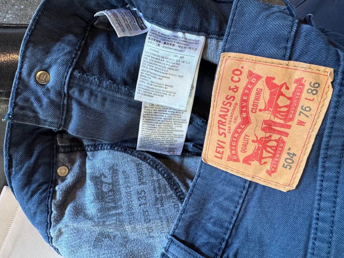 리바이스 504  상품이미지4