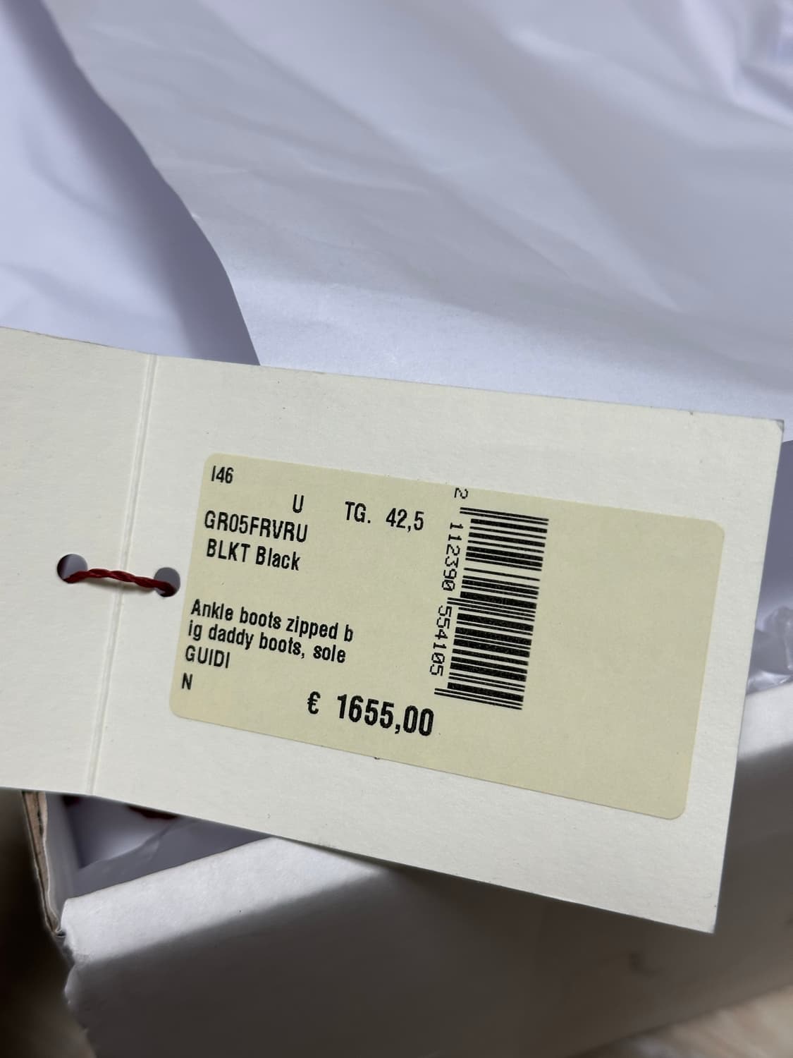 Guidi 구이디 센터지퍼 부츠 42.5 gr05frv_ru 상품이미지8