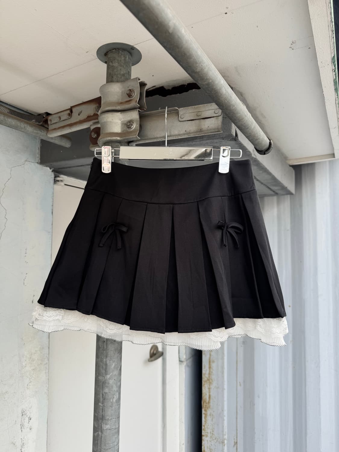 Ribbon frill skirt 상품이미지3