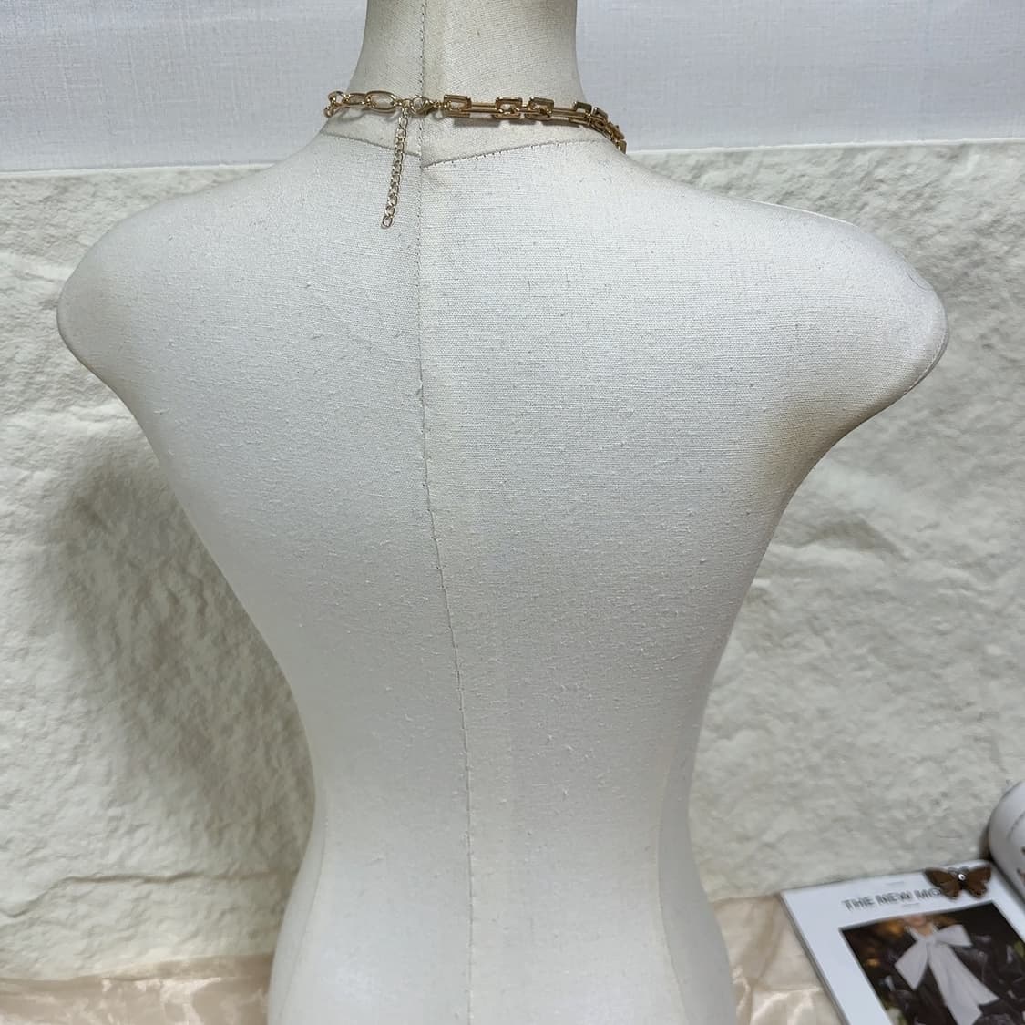 빈티지 체인 하트 목걸이 상품이미지3