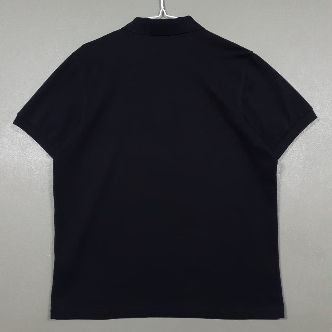 XL) 버버리 크레스트 기사 빅로고 반팔 카라티 폴로 피케 셔츠 블랙 상품이미지10