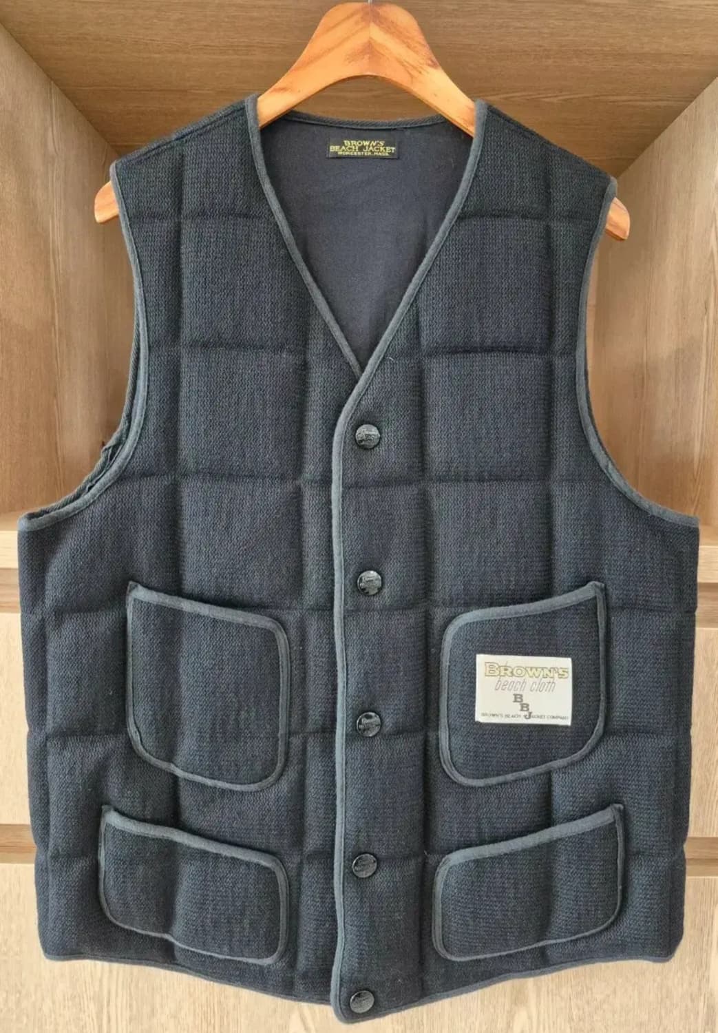 Brown's Beach Jacket Quilted Down Vest  상품이미지1