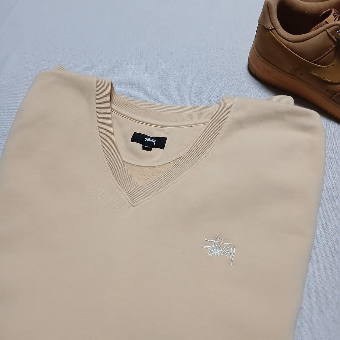 stussy 스투시 조끼 베스트 브이넥 오버사이즈 상품이미지1
