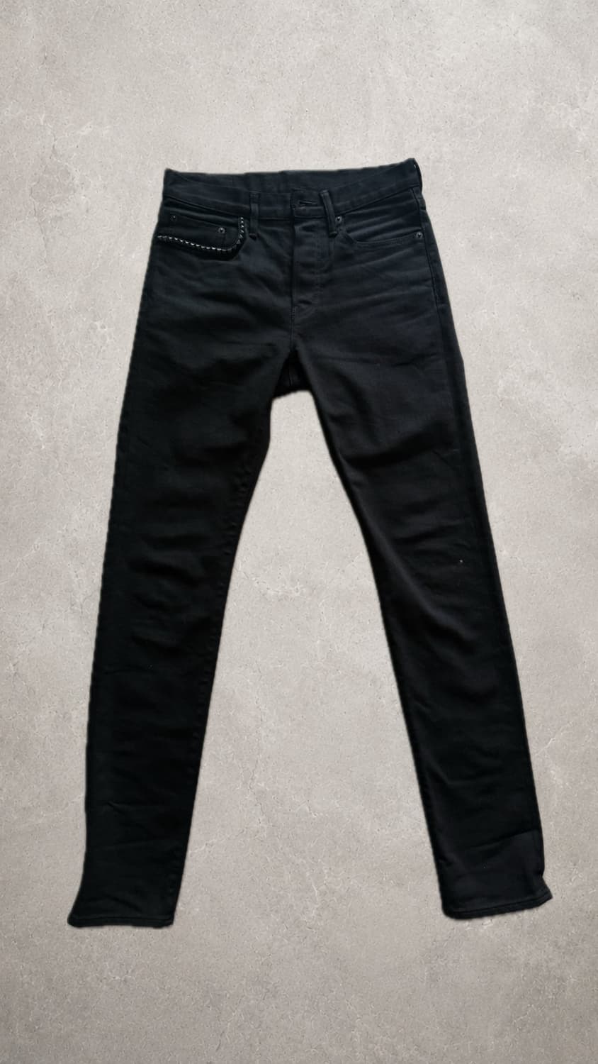 Hysteric glamour balck stud jeans 상품이미지4