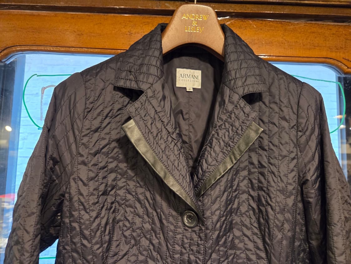 아르마니 꼴레지오니 퀼팅자켓 상품이미지2