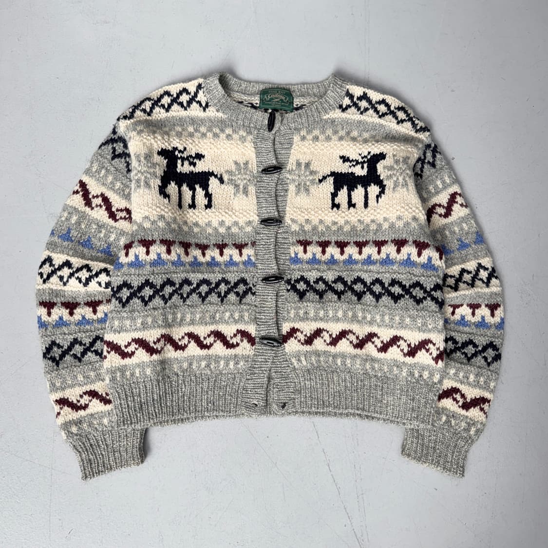 JPN 제팬 코위찬 니트 가디건 상품이미지2