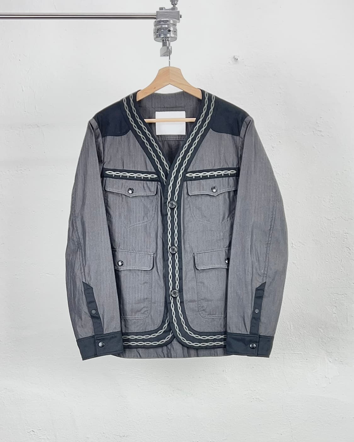 화이트 마운티니어링 12ss 웨스턴 밀리 유틸포켓 스티치 자켓 상품이미지1