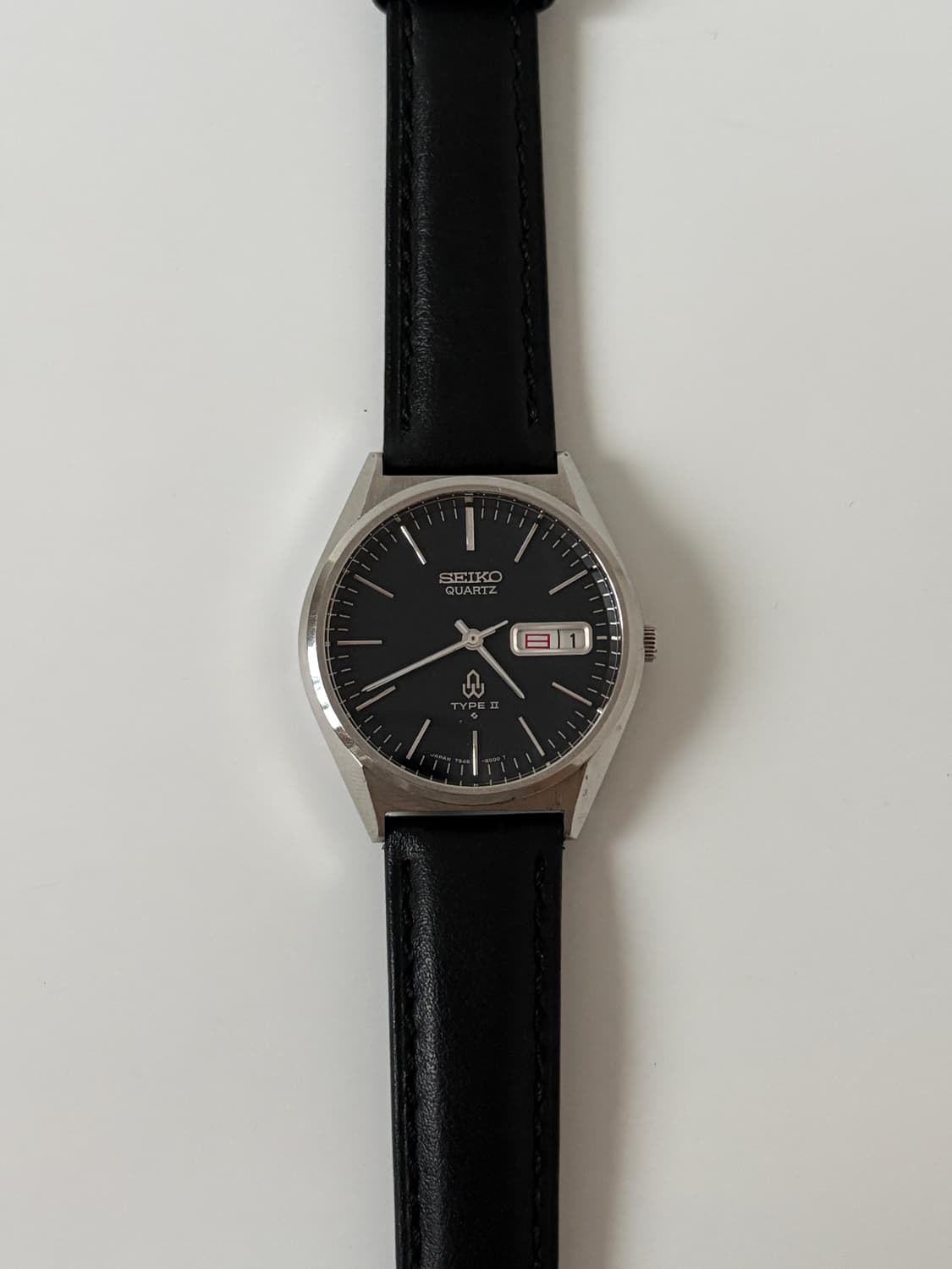 1970s TYPE2 Navy Dial Silver Quartz 상품이미지3