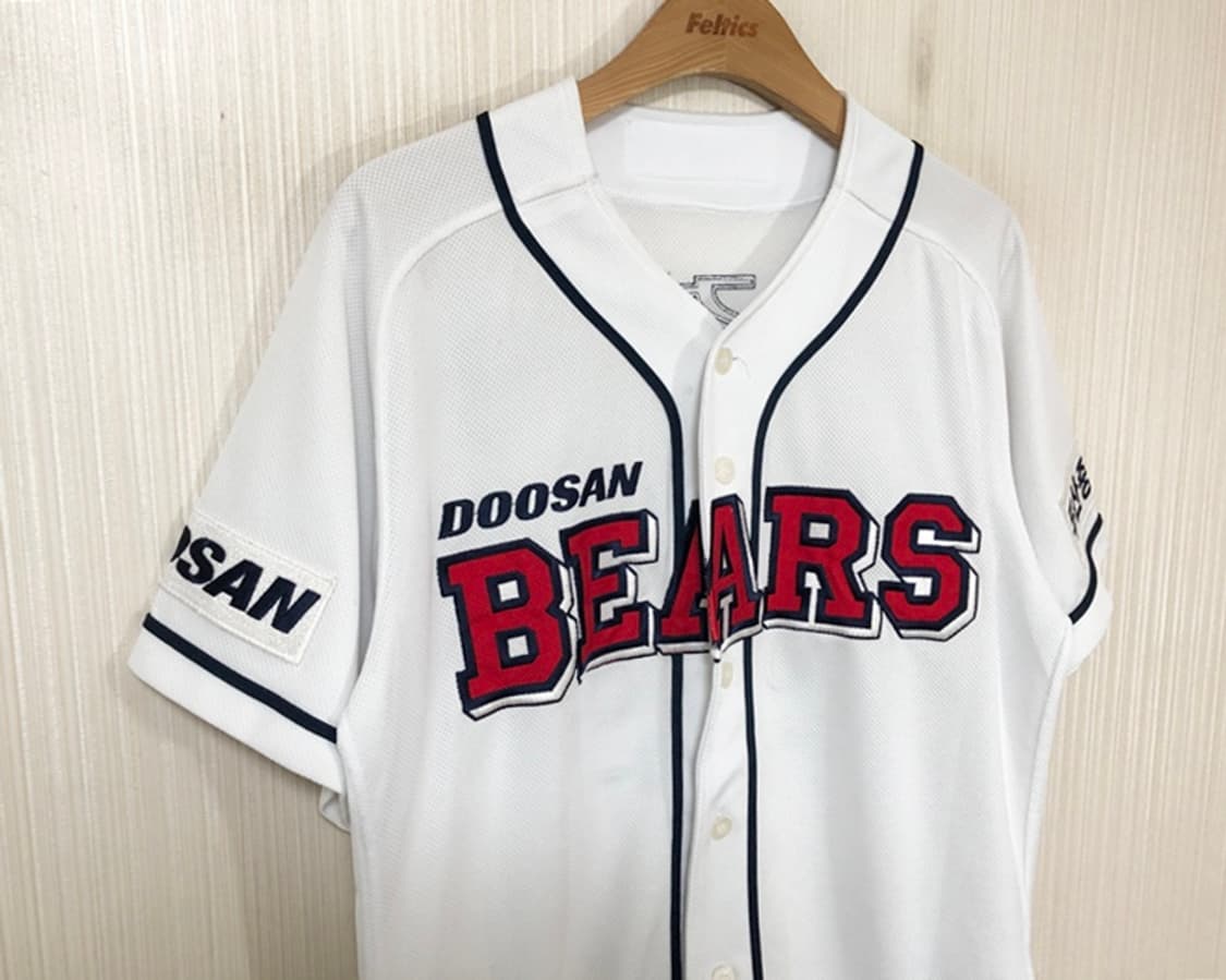 KBO 위팬 두산베어스 홈유니폼/져지 100 #38 노경은 상품이미지5