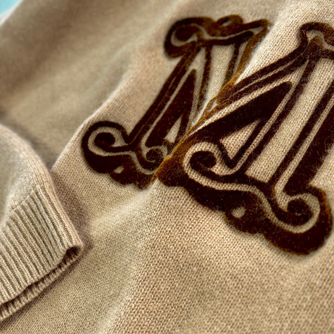 막스마라 M로고 울 캐시 니트 상품이미지5