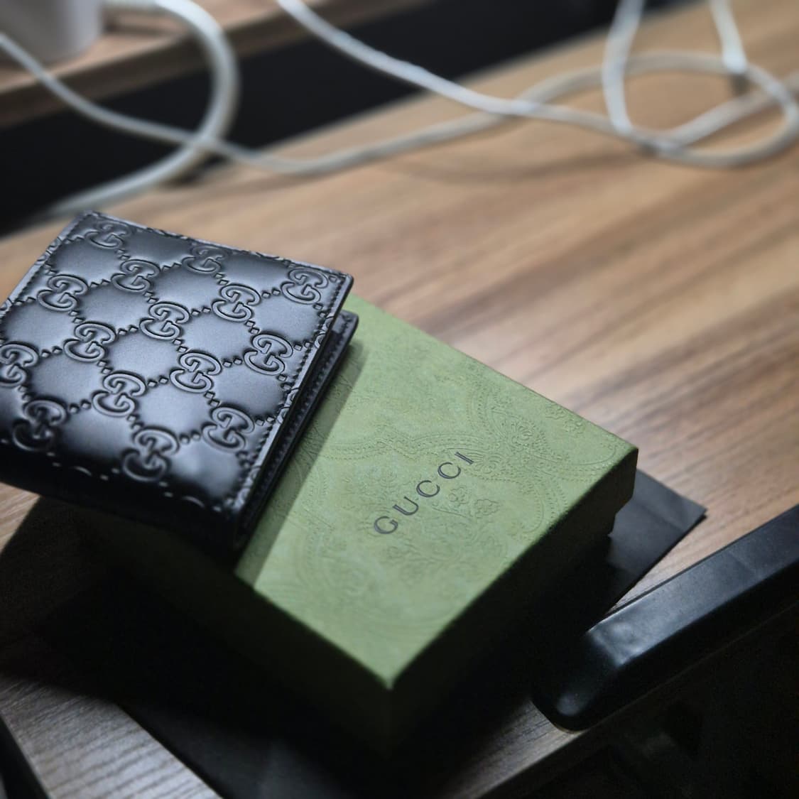 구찌 로고 반지갑 상품이미지1