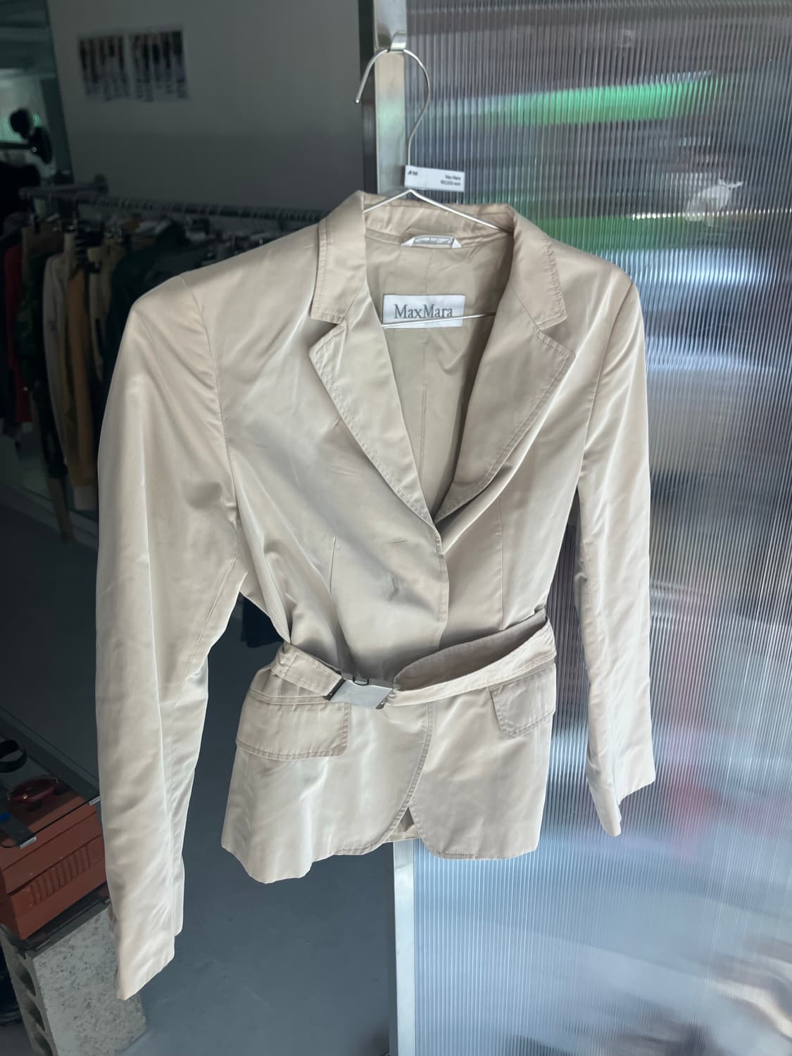 막스마라 벨티드 블레이져  상품이미지2