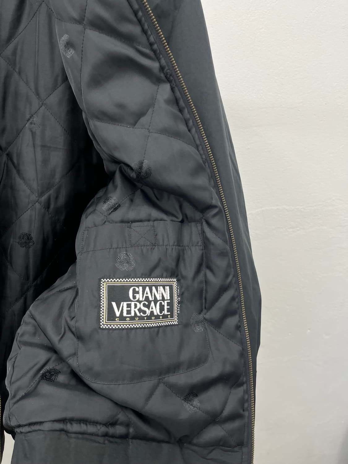 L) VERSACE QUILITNG LINER  MEDUSA JACKET 상품이미지6
