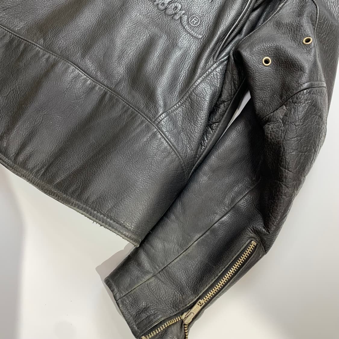 할리 데이비슨 블랙 빅로고 가죽자켓 42 상품이미지7