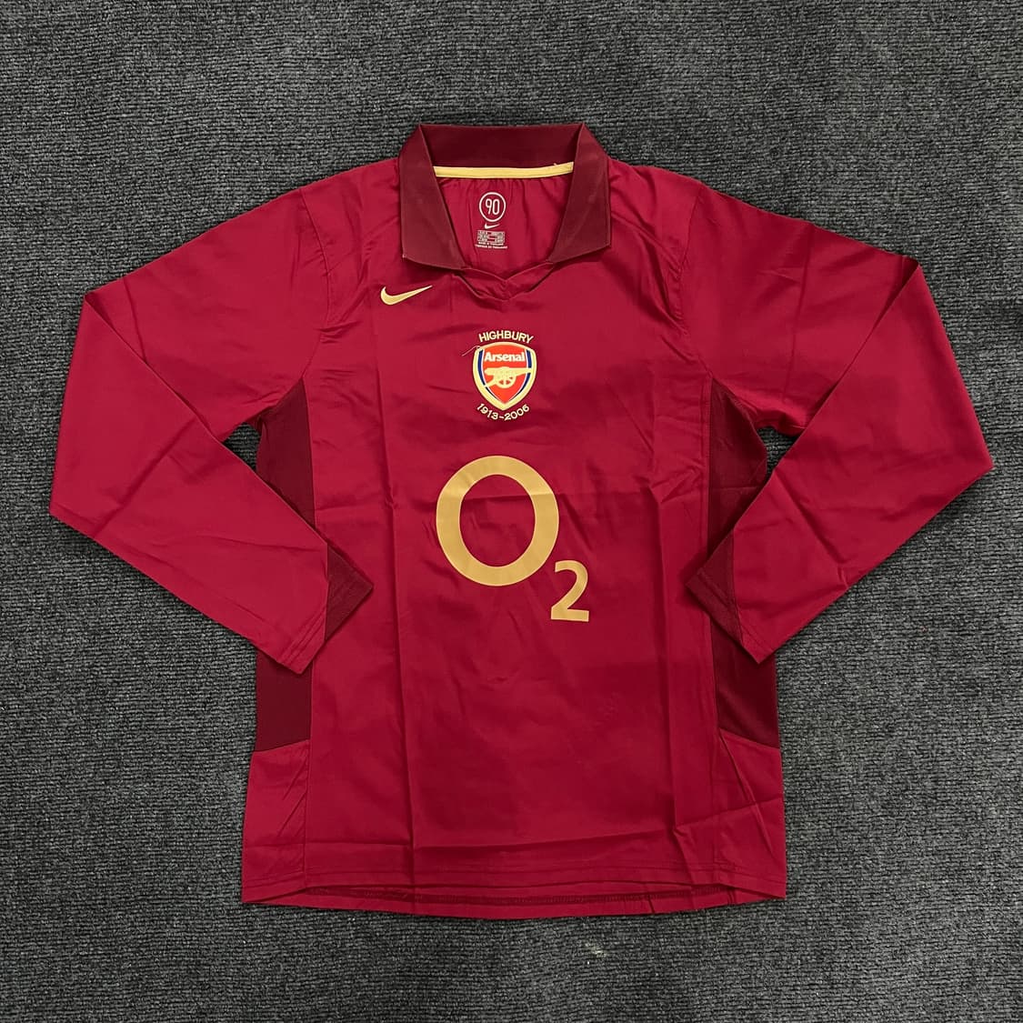 05/06 아스날 하이버리 긴팔 유니폼 상품이미지1