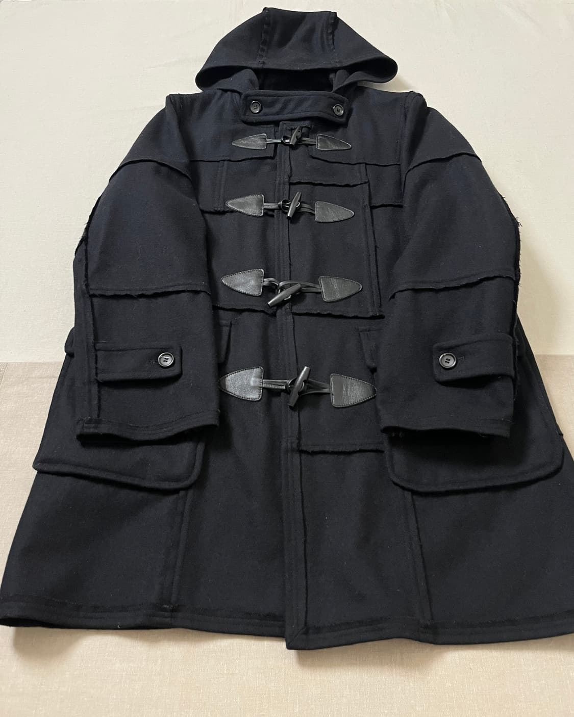 꼼데가르송 패치워크 더플코트 comme des garcons shirt 상품이미지4