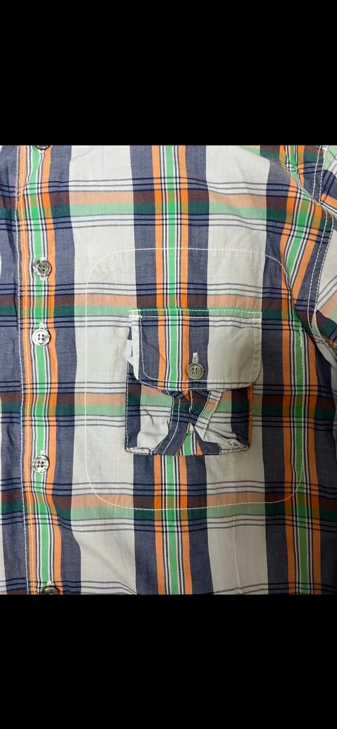 빈티지 나이젤카본 체크셔츠(100~103) 상품이미지4