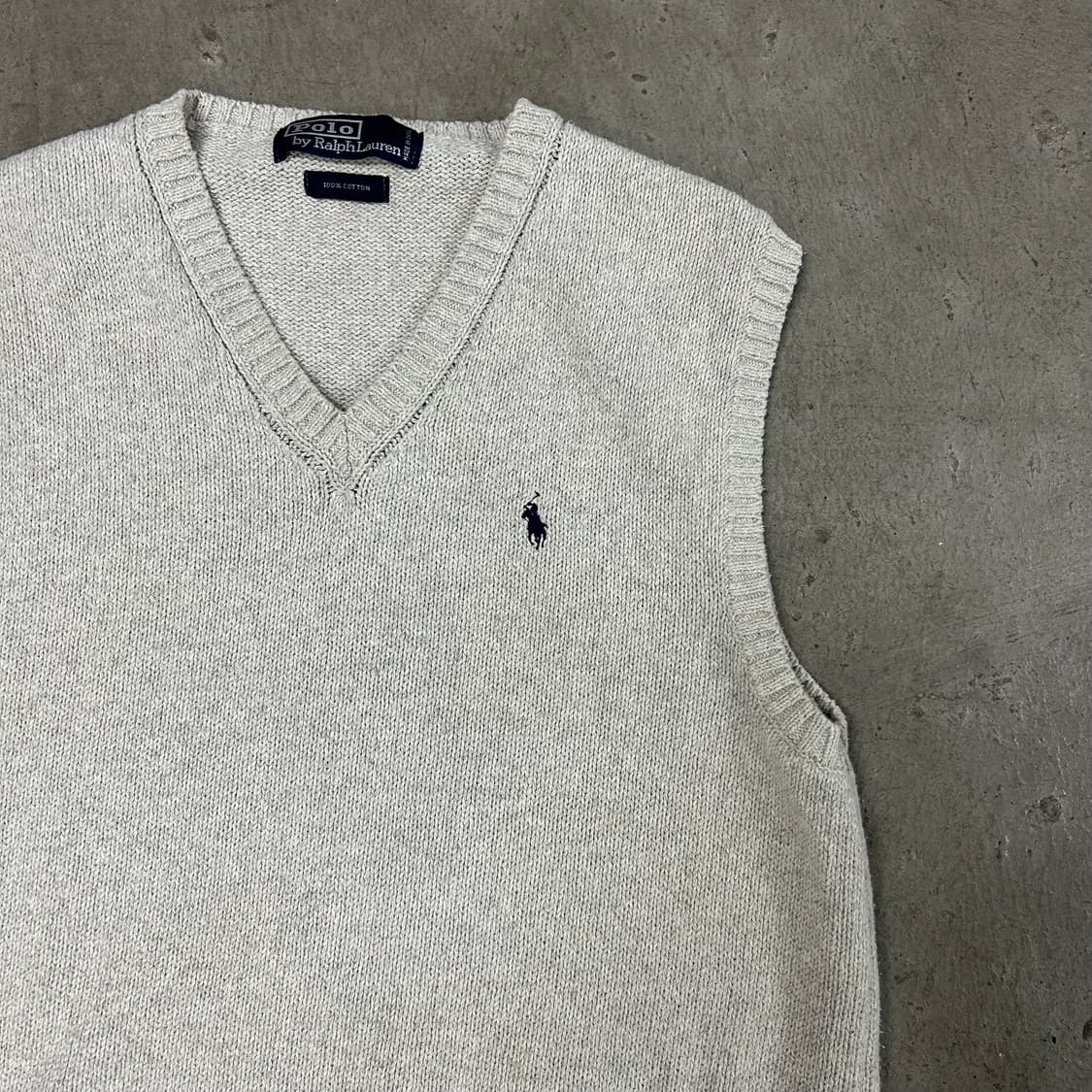 폴로 니트조끼[1358] 상품이미지3