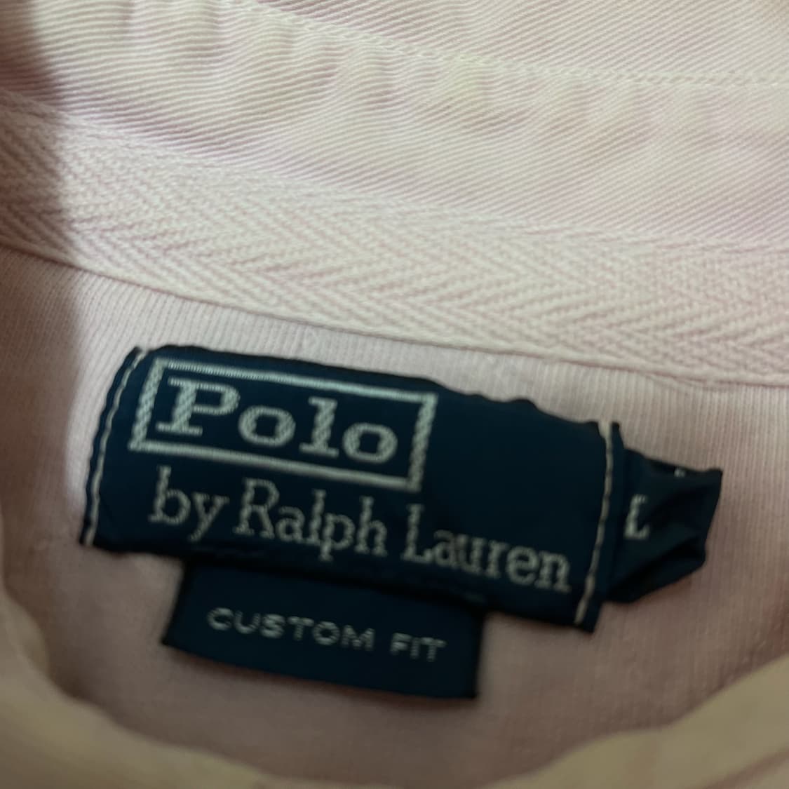 폴로 랄프로렌 커스텀핏 빅포니 PK 긴팔 카라티 [핑크] L/100 상품이미지6