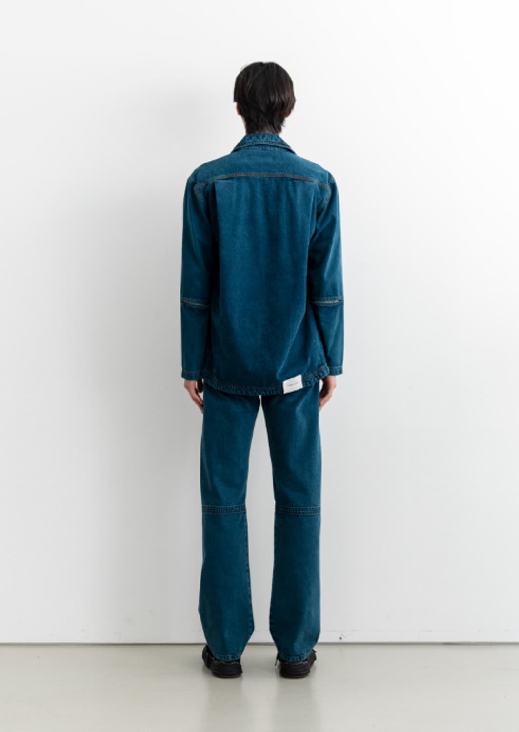 L) namacheko 나마체코 오버 다이 데님 상품이미지6