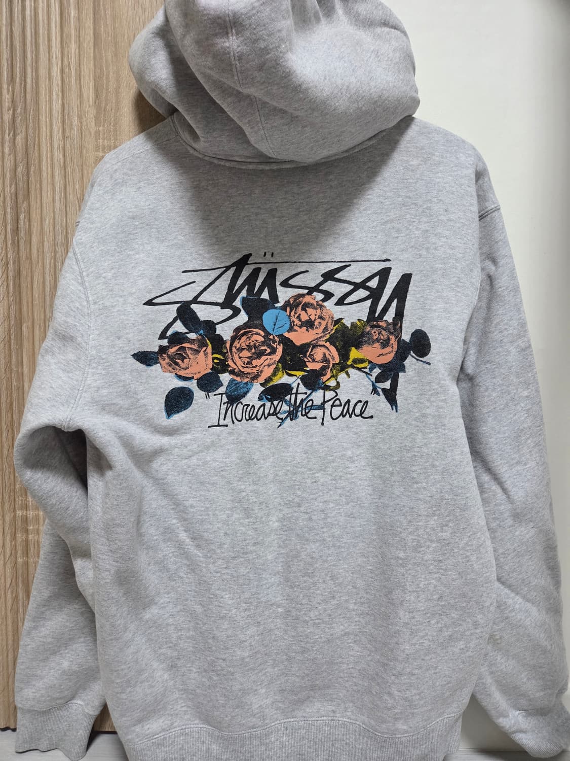 스투시 장미itp 후드티 L 상품이미지2