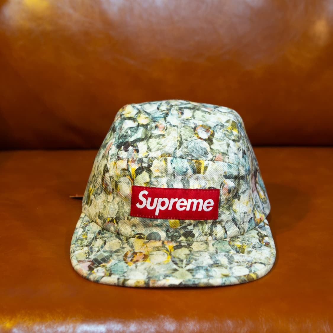 14FW 슈프림 liberty art fabric 주얼리 캠프캡 상품이미지1
