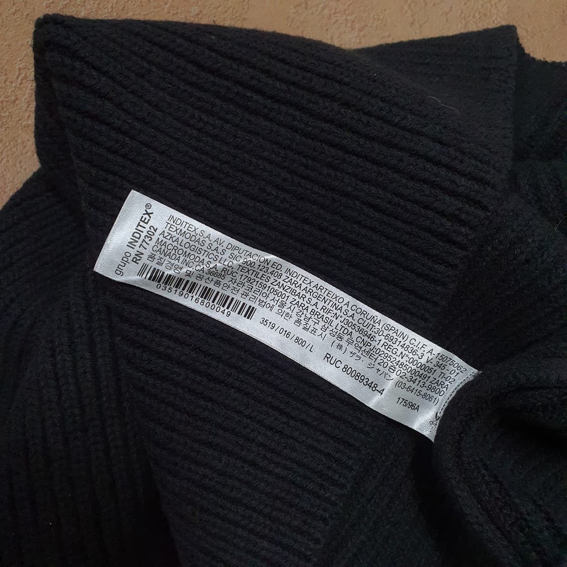 ✨ (바배) 자라 블랙 니트 조끼 베스트 상품이미지4